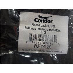 THREE CONDOR FLEECE JACKETS SIZE S