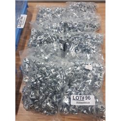 TEN BAGS CROSBY CLAMPS