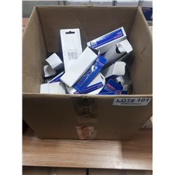 BOX OF NEW WESTWARD BITS, SOLDERING TIPS, ADAPTERS, ETC