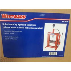 NEW WESTWARD 10 TON BENCH TOP SHOP PRESS