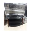 Image 1 : HAIER FLAT SCREEN TV WITH BLACK GLASS THREE SHELF STAND-NO POWER CORD