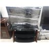 Image 2 : HAIER FLAT SCREEN TV WITH BLACK GLASS THREE SHELF STAND-NO POWER CORD
