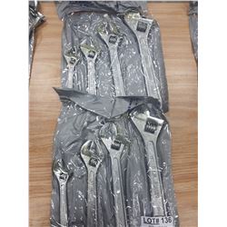 TWO NEW FOUR PIECE WRENCH SETS