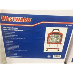 TWO NEW WESTWARD 700 WATT HALOGEN TASK LIGHTS