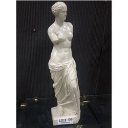 GREEK GODDESS CERAMIC STATUE