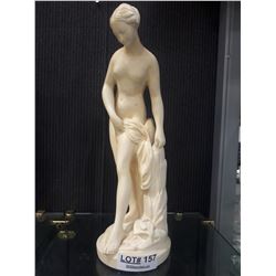 GREEK GODDESS BISQUE STATUE