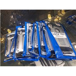 TEN IPHONE X SILVER CASES