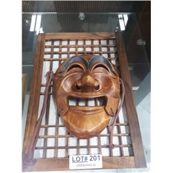 ORNAMENTAL WOODEN MASK