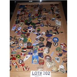 DOUBLE-SIDED TRAY OF COLLECTOR PINS