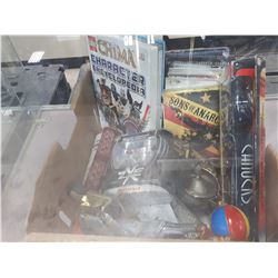 BOX OF MISC COLLECTABLES
