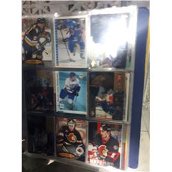TWO BINDERS HOCKEY CARDS
