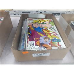 LOT OFCOMICS INCLUDING X-FORCE