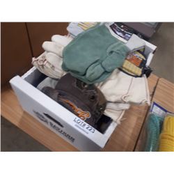 LARGE BOX ASSORTED WORK GLOVES