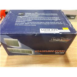 BOX FNEW STAINLESS STEEL BRADS
