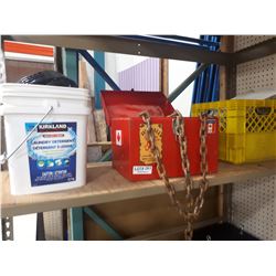 SHELF LOT OF VARIOUS ITEMS