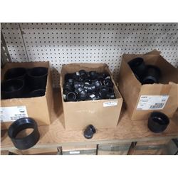 3 BOXES OF ABS ADAPTERS ELBOWS