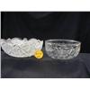 Image 1 : CUT CRYSTAL INCLUDES (1) 8 1/8in D. BOWL FLORAL E
