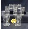 Image 1 : 1920 CUT TUMBLERS INCLUDES (3) 3 5/8 STAR FLOWER 