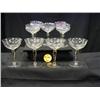 Image 1 : 1940 AMERICAN RED WINE STEMWARE INCLUDES (5) 5 1/
