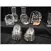 Image 1 : 1940 ELEGANT CUT GLASSWARE INCLUDES (2) BEDSIDE W