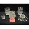 Image 1 : CONTEMPORARY CUT CRYSTAL LOT INCLUDES (1) CUT CRY