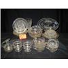 Image 1 : DEPRESSION ERA GLASSWARE INCLUDES ACID ETCHED OVA
