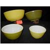 Image 1 : PYREX 4 PC MIXING BOWL SET, GRADUATED, 10 1/2in, 