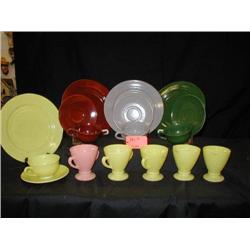 ANCHOR HOCKING LUNCH SET, PLATONITE LIKE INCLUDES