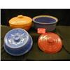 Image 1 : POTTERY CASSEROLES INCLUDES (1) 8 1/2in DIA. 3 1/