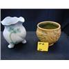 Image 1 : WELLER, 2 PCS., INCLUDES PILLOW VASE BLUE (W/ STR