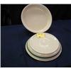Image 1 : WATT, 2 PCS.,#33 PIE PLATES, EXCELLENT           
