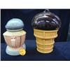 Image 1 : FIGURAL COOKIE JARS (1) 13in ICE CREAM CONE EXCEL