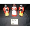 Image 1 : 3PC. PLASTIC, MAMMY and UNCLE MOSES SALT and PEPE