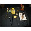 Image 1 : BLACK MEMRABILIA LOT INCLUDES METAL SHOT POURER W