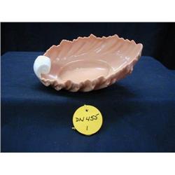 LENOX GREENMARK PEACHWARE DISH 7 1/2inL EXCELLENT
