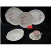 Image 1 : SALEM PINK BAMBOO SET INCLUDES (12) 9 1/4in DINNE