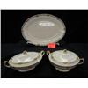 Image 1 : THOMAS ALADDIN 3 PC SET INCLUDES (1) OVAL PLATTER