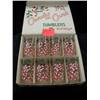 Image 1 : CANDY CANE TUMBLERS FOR HOLIDAYS, 8 PC.,ORIGINAL 