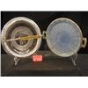 Image 1 : 1920S CHROME SERVING PLATTERS INCLUDES (1) 13in F
