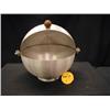 Image 1 : SIGNED RUSSELL WRIGHT RND. ALUM. ICE BUCKET W/WOO