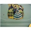 Image 2 : 1930S GREEN TIN BREAD BOX DROP DOWN DOOR and 1 RA