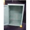 Image 2 : TURQUOISE TIN PIE SAFE 18 1/4inT X 12 1/8inW X 10