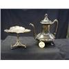 Image 1 : REED and BARTON SILVER PLATE 10 3/8in FTD. TEA PO
