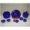 Image 1 : ASST. 20S and 60S COBALT GLASSWARE INCLUDES, 1920