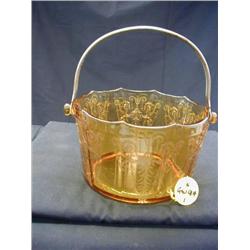 1930 AMBER ELEGANT GLASS inCLEOin BY CAMBRIDGE IC