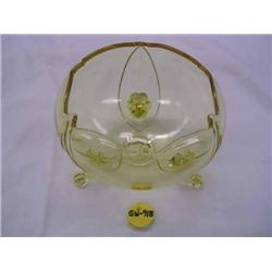 1930  RARE JUBILEE W/CUT FLOWERS 11 1/2in 3 FTD B