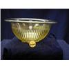 Image 1 : DEPRESSION AMBER MIXING BOWL 9 3/4inDIA. 4inT    