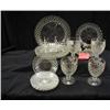 Image 1 : 1940S DEPRESSION WAFFLE GLASS LOT INCLUDES, (4) G