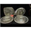 Image 1 : PRESSED CAKE PLATE LOT INCLUDES (1) SQ. SWIRL 12i