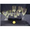 Image 1 : 1940 YELLOW CAMBRIDGE CLEAR STEM #3135 STEMWARE I